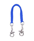 Underwater Camera Lanyard With Retractable Stainless Steel Hook And 360 Degree Rotation, Rugged Marine Grade Carry Rope, Royal Blue Finish