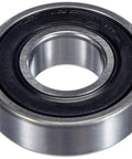 6202 2RSH Beefy Radial Deep Groove Ball Bearing With Dual Seals 15Mm Bore 35Mm Outer Diameter 11Mm Wide Normal Clearance Bearing Steel Sealed On Both Sides Built For Industrial Machinery And Heavy Duty Projects, showing side view