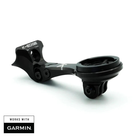Gen 7 Madone Bicycle Computer Combo Mount For Garmin GPS Devices With Trek Madone Cockpit Integration, side view angle