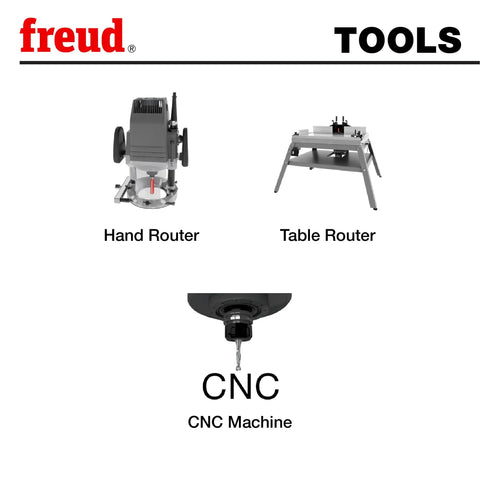 Top Shelf Double Flute Straight Router Bit With Black Ice Coating For Superior Chip Evacuation Provides Solid Workhorse Durability For Precision Woodworking Cuts That Work Like A Charm Every Single Time