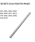 Toro Compatible Torsion Spring And Cover Rod Kit For Lawn Mower Replacement Parts Replaces 99-5293 And 136-8672 cover rod image
