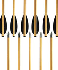 Aluminum Crossbow Bolts 6.3 Inch Arrows With Nickel Plated Steel Tips For 50 To 80 Lbs Crossbows Pro Grade Build Great For Target Practice