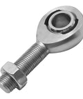 Heavy Duty Half Inch Heim Joints Rod End Kit With Jam Nuts Left And Right Hand Threads Precision Machined For Cars Motorcycles ATVs Boats Built Tough Corrosion Resistant Hard Chrome Coated For Smooth Movement, 1/2-inch rod end