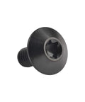 Titanium Button Torx Head Bolts M6x12mm For Bike And Motorcycle Black 4 Pack Grade 5 6AL4V Ultralight High Strength Corrosion Resistant Fasteners