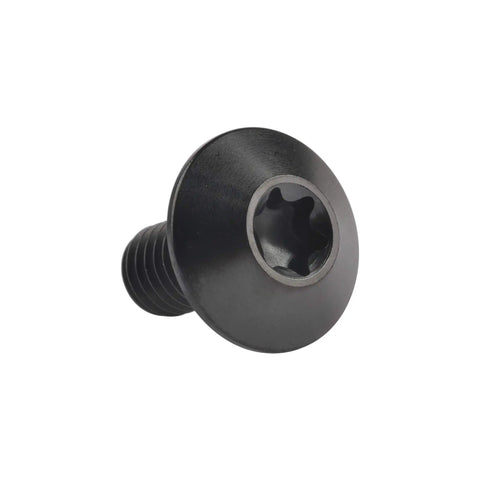 Titanium Button Torx Head Bolts M6x12mm For Bike And Motorcycle Black 4 Pack Grade 5 6AL4V Ultralight High Strength Corrosion Resistant Fasteners