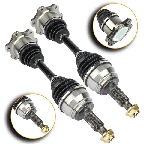 Front Axle Assembly For Chevy Blazer 92-94 Tahoe 98-06 Silverado Avalanche Escalade ESV EXT Left Right Drive Shaft 4wd Replacement Part, front axle shafts