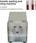 Pro Grade Wire Stripper And Twister Machine For Heavy Duty Electrical Work and DIY Projects, front view of durable metal casing.