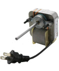 Universal Heater Vent Fan Motor Replacement 0.9 Amp 120V 3200 RPM CW with 7/32 x 3 Shaft and 2 Mounting Studs, C Frame