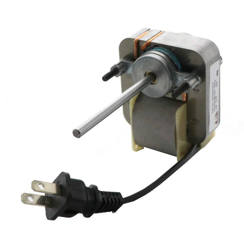 Universal Heater Vent Fan Motor Replacement 0.9 Amp 120V 3200 RPM CW with 7/32 x 3 Shaft and 2 Mounting Studs, C Frame