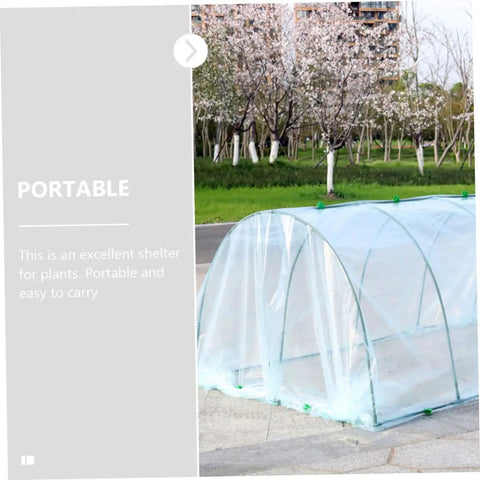 Outdoor Plastic Greenhouse Support Bracket For Plants And Flowers Weather Resistant Garden Shelter And Rain Shield Heat Retention Cover For Seedlings And Pots Easy Install Greenhouse Accessory For Home And Yard Pro Grade