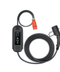 Road Trip Ready Portable EV Charger With Type 2 Connector And 11KW Output Featuring Hassle Free 16A Control And Five Meter Heavy Duty Cable.