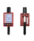 Heavy Duty Portable Digital Leeb Hardness Tester High Precision Industrial Sclerometer display showing measurement results.