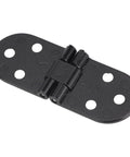 Four Pack Zinc Alloy Flip Hinges Black Cabinet Hardware For Folding Table Tops Durable Wear Design Easy Install Replacement For Home Kitchen Cabinets