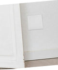 Heavy Duty Abs Access Panel For Drywall Ceilings installed on wall with white finish, suitable for plumbing and HVAC access.
