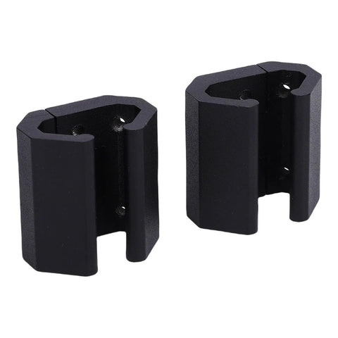Mingzhe Precision Corner Clamps For Toolboxes Are Totally Dope Heavy Duty Rails With CNC Machined Aluminum Alloy in black color.