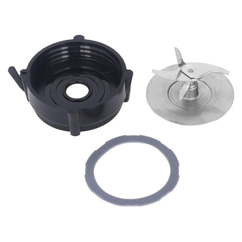 Replacement Parts For 1200W Blender Base Assembly With Rubber Seal Gasket And Stainless Steel Components For Juicer And Mixer Accessories Home Appliance Use Juicing Machine Parts Replacement, black base, blade, gasket