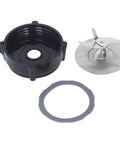 Stainless Steel Blender Replacement Kit With O Rings Sealing Gasket For Blender Base Juicing Machine Parts For Juicer Easy Pro Grade Home Kitchen Upgrade Essential Replacement For Smooth Juicing Must Have For Everyday Juicing black base, steel blade, gasket