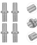 Stainless Steel Cabinet Door Spring Pin Replacement Kit 20 Pcs Spring Loaded Pins With Enhanced Grip And Anti Sag No Tool Needed Install For Home Kitchen Cabinets And Furniture Repair, close-up pins