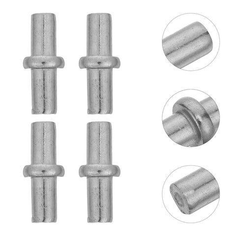 Stainless Steel Cabinet Door Spring Pin Replacement Kit 20 Pcs Spring Loaded Pins With Enhanced Grip And Anti Sag No Tool Needed Install For Home Kitchen Cabinets And Furniture Repair, close-up pins