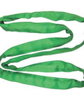 Endless Round Sling 8 Ft Polyester Lifting Strap For Industrial Hoisting With 5300 Lb Vertical Hitch Capacity green strap