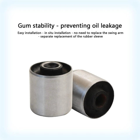 Heavy Duty Motorcycle Engine Mount Bushings Kit For Chinese GY6 4 Stroke 125cc 150cc Scooter Engine, rubber mounts with metal casing.