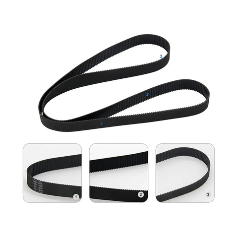 Beefy 30-1/2 Inch Drive Belt Replacement For D55146 D55167 D55168 Air Compressors A12210 N011005 5/8 Inch Wide 0.065 Inch Thick
