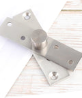 Hidden 360 Degree Door Hinges For Wood Doors And Bookcases That Spin Smoothly With Stainless Steel Pivot Mechanics Heavy Duty