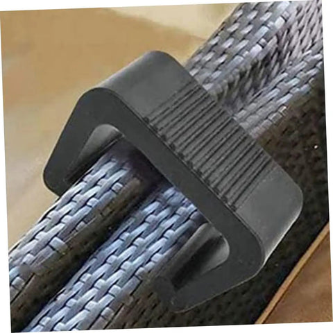 8 Pack Outdoor Furniture Clips And Connectors For Rattan Wicker Chairs And Sectional Sofas, No More Sliding With Lightweight Clamp Fasteners