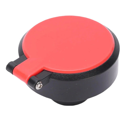 Industrial Grade Faucet Mounted Eyewash Spray Head Replacement For Sink With 14mm Thread ABS Construction, red and black cover