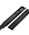 Two Pack 10 Inch Full Extension Drawer Slides With Ball Bearing Glide Side Mount, Cold Rolled Steel, Heavy Duty Cabinet Hardware