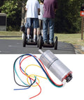 High Torque DC Gear Motor With Speed Encoder For Precise Control in use with personal transport device