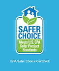 EPA Safer Choice Certified badge on blue background.