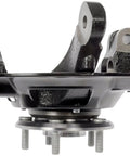 Front Right Wheel Bearing And Hub Assembly With Loaded Knuckle For 2005 To 2008 Honda Pilot showing knuckle and bearing detail.