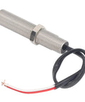 Pickup Speed Sensor 5 By 8 Inch 18 UNF Thread Heavy Duty Magnetic Electric Speed Sensor, brass body, with exposed wires