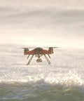 Waterproof Fishing Drone With 4K Camera And Dual Bait Release One Point Three Kilometers Casting Range Auto Drop And Return in flight