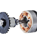 No Nonsense 18V Brushless Cordless Offset Shear For Mild Stainless Steel Cutting Tool Only Boots Variable Speed motor with copper coils.