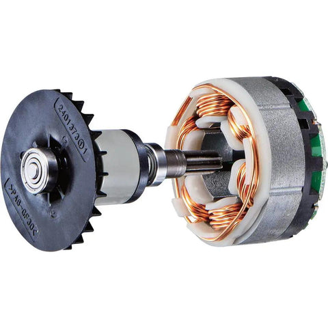 No Nonsense 18V Brushless Cordless Offset Shear For Mild Stainless Steel Cutting Tool Only Boots Variable Speed motor with copper coils.