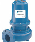 Badass 7 5 HP 4 Inch Submersible Sewage Pump 460 Volt powerhouse, solid cast iron, 20-foot cord for tough jobs.