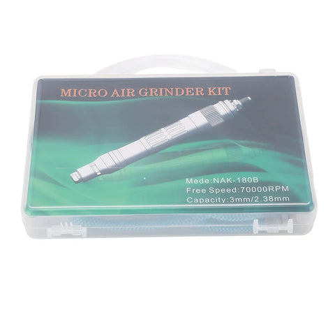 Premium Lightweight Pneumatic Die Grinder Runs Hot At 70000 RPM for engraving, polishing, and drilling tasks on various materials.