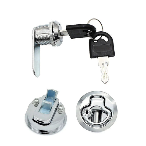 Heavy Duty Camper Cabinet Lock Latch for Motorhome RV Boat and Caravan with Combination Zinc Alloy Drawer Security Lock