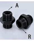 Pro Grade Metric Hydraulic Fittings M10 To M27 Straight Male Connectors For Heavy Duty Industrial Jobs Offering Zero Leak Performance Under Pressure Trusted By Pros Who Expect Build Specs With Reliability When It Counts Most, black metal A/R connectors