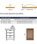 Diagram showing pull sizes and styles for Absolute Game Changer Ceramic Mushroom Drawer Knobs And Cabinet Pull Handles.