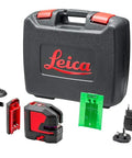 Built Tough Green Beam Cross Line Level With Razor Sharp Point Laser And Reliable Long Haul Battery Life For Fast Wall Layouts and its accessories.
