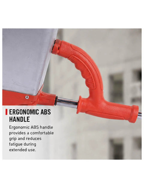 Heavy Duty Pneumatic Mortar Sprayer With Four Jet Plaster Hopper Gun And Tough Alloy Tank ergonomic ABS handle for comfortable grip