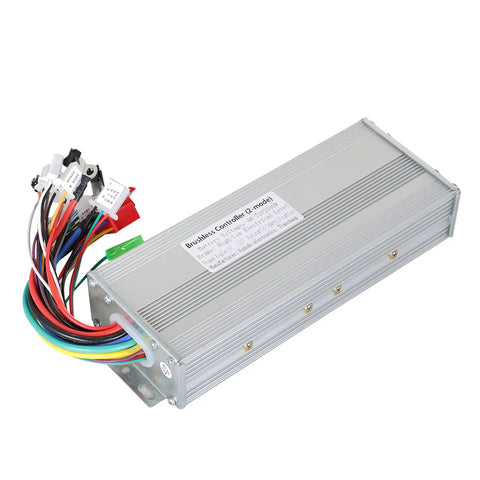 48-72V 2000W DC Brushless Motor Speed Controller Replacement for E-Bike and Scooter, dual or single mode, front view
