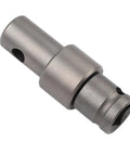 Beefed-Up Earth Auger Adapter With Four Interface Types For Impact Wrench And Hammer Drill, metal attachment close-up angle view