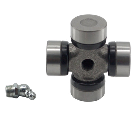 Heavy Duty 14 Series Pto Universal Joint Cross And Bearing Kit Greaseable Yoke, 1-1/8 inch cap, includes grease fitting.