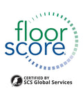 FloorScore certification by SCS Global Services logo for Universal Resilient Flooring and Vinyl Backed Carpet Tile Adhesive With Acrylic Latex