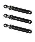 Universal Washing Machine Shock Absorber Balance Bar Heavy Duty Replacement Part Quick Swap Out, featuring three durable black shock absorbers.