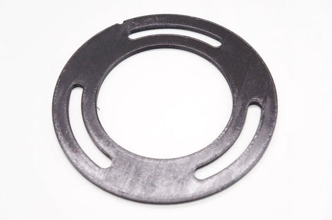3 Inch Throat Plate Insert For Jet JBOS Spindle Sander, 3D Printed Replacement, black circular design on white background.